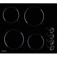 Встраиваемая варочная панель электрическая Weissgauff HV 640 BK Black